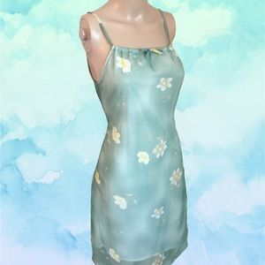 Vintage 90s floral mini dress